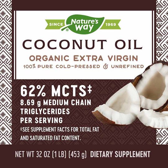 Coconut Oil Organic Extra Virgin, NWA